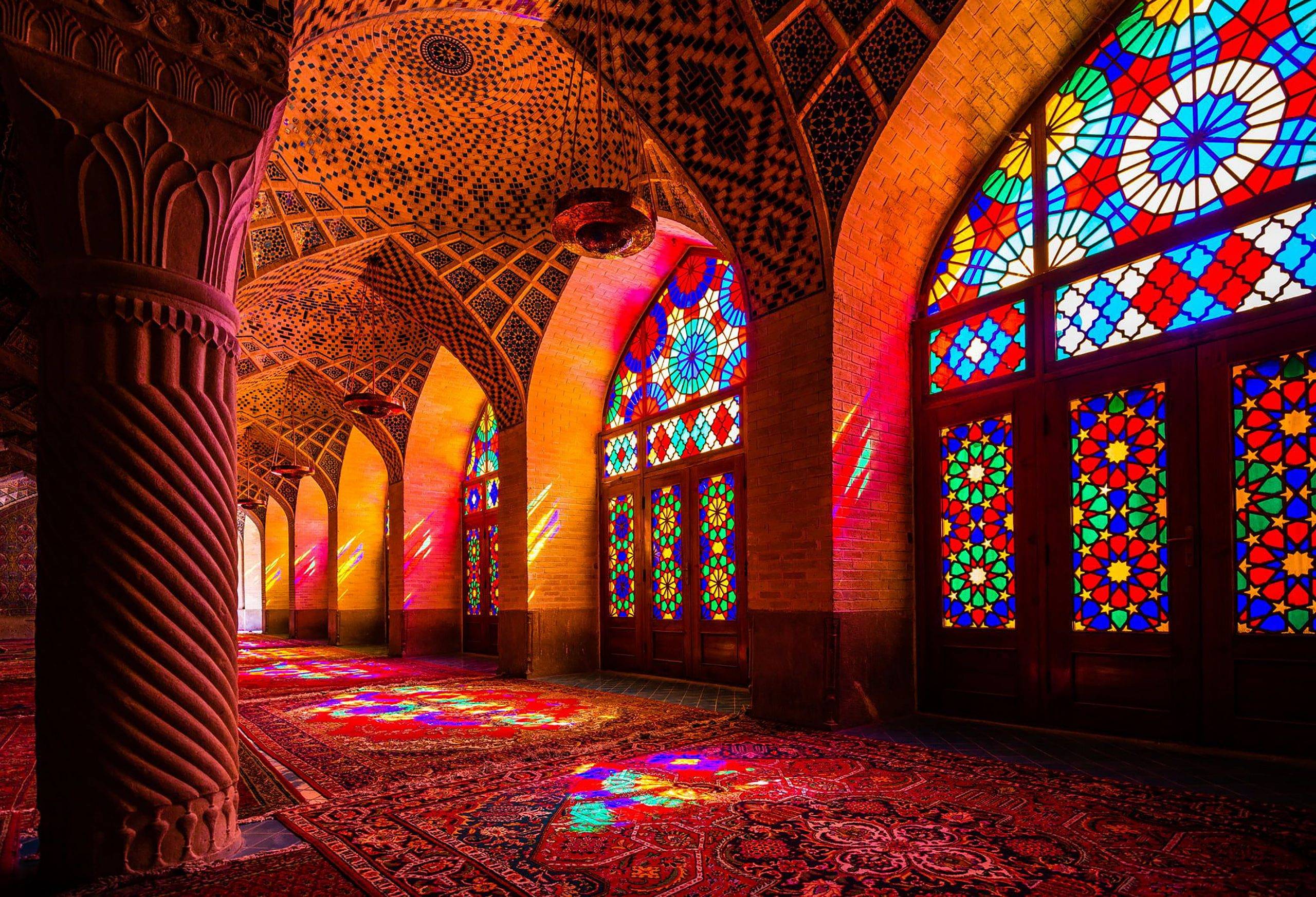 iran's mosque at shiraz