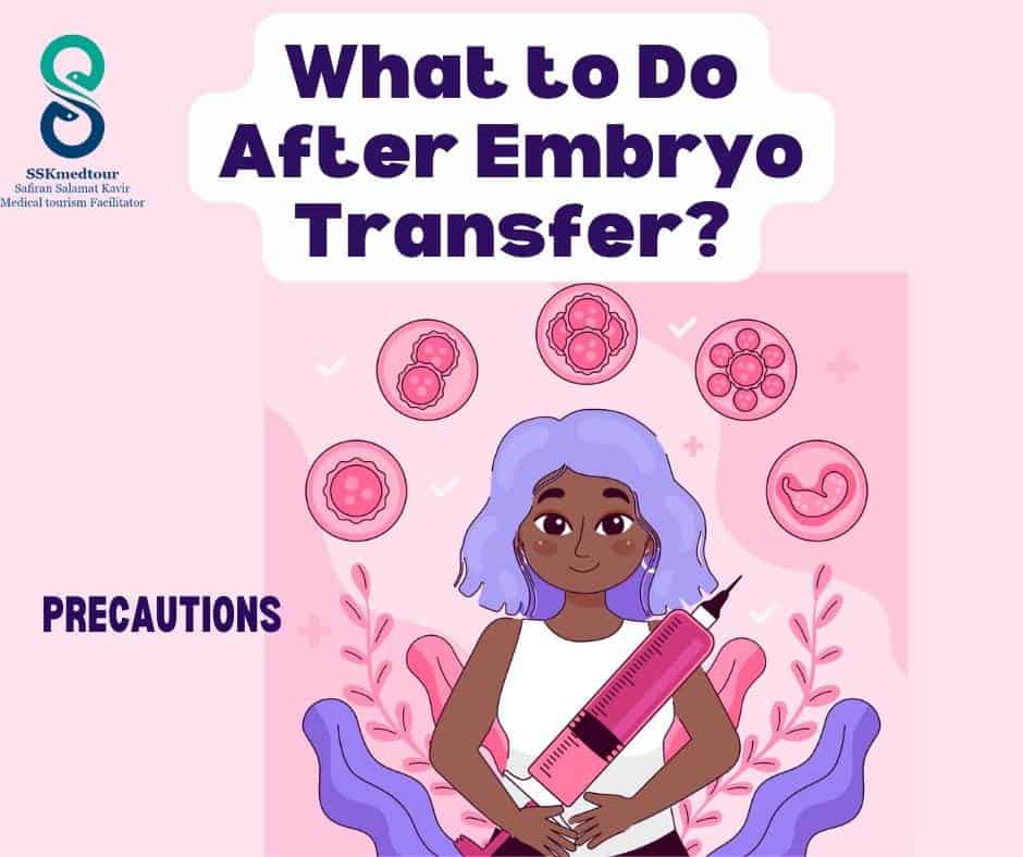 sskmedtour what to do after embryo transfer